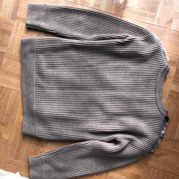 Diane Von Furtsenberg Jameson Merino Rabbit Fur Sweater - Picture 9 of 12